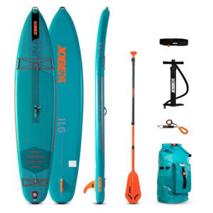 Jobe Duna 11.6 Inflatable Paddle Board Package Teal 2024